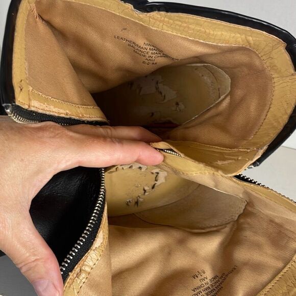 Nine West Anka Platform Ankle Boots 8.5 - Picture 7 of 10